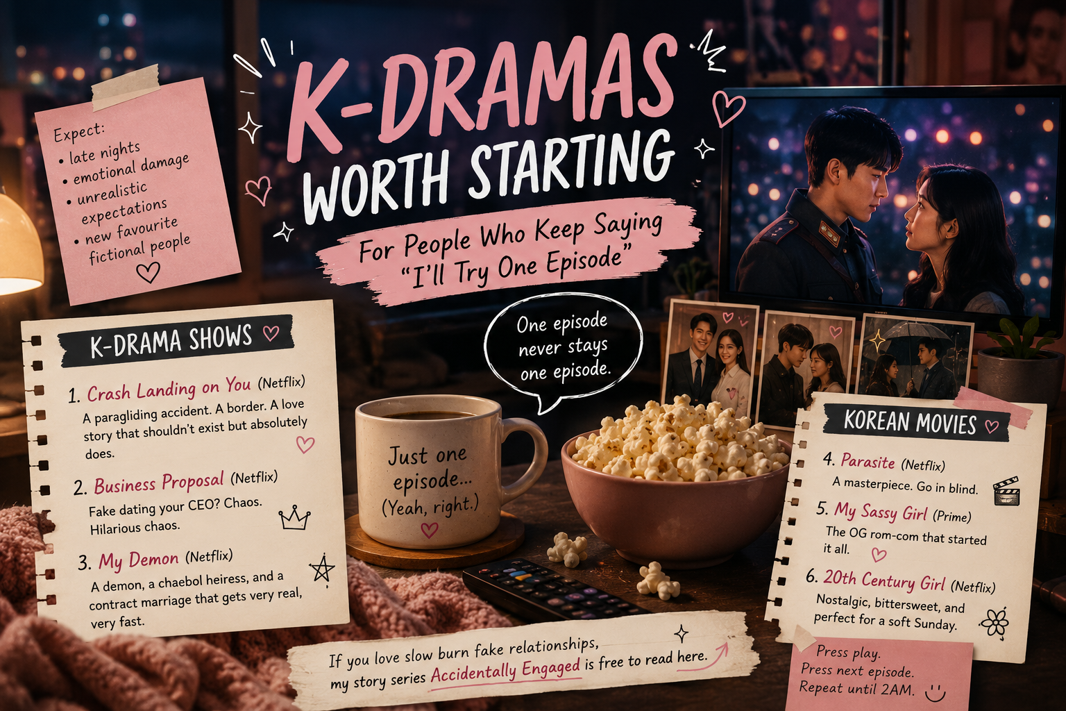 K-Dramas Worth Starting For People Who Keep Saying “I’ll Try One Episode”