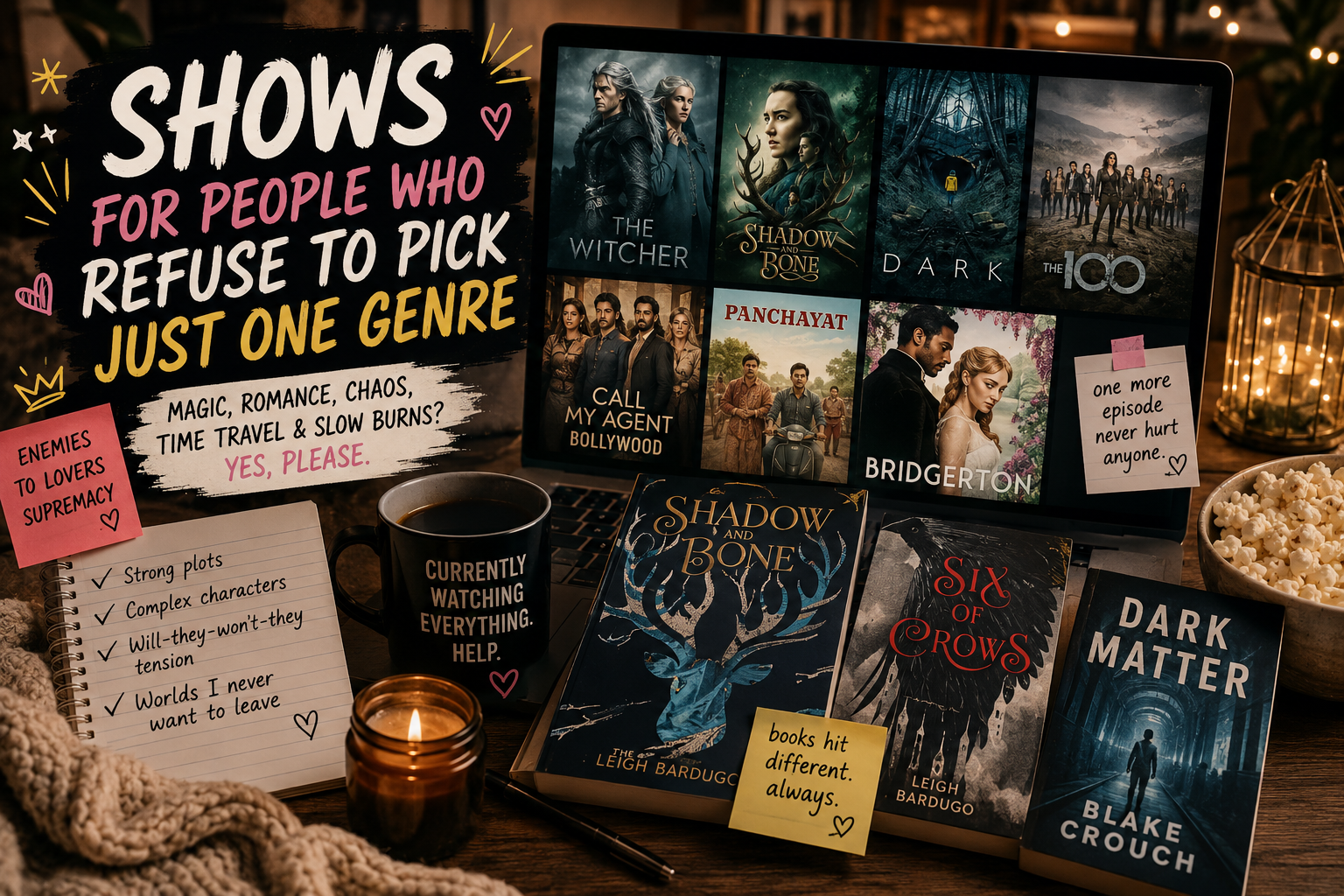 Shows For People Who Refuse To Pick Just One Genre (Fantasy, Sci-Fi & Romantic Dramas)