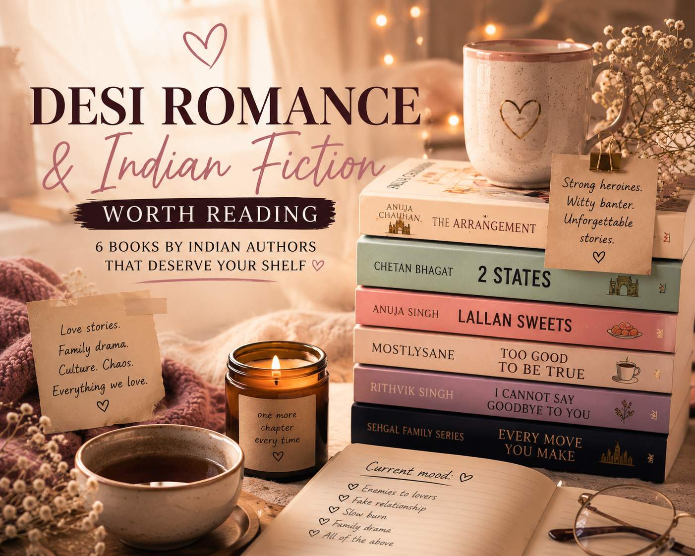 Desi Romance & Indian Fiction Worth Reading